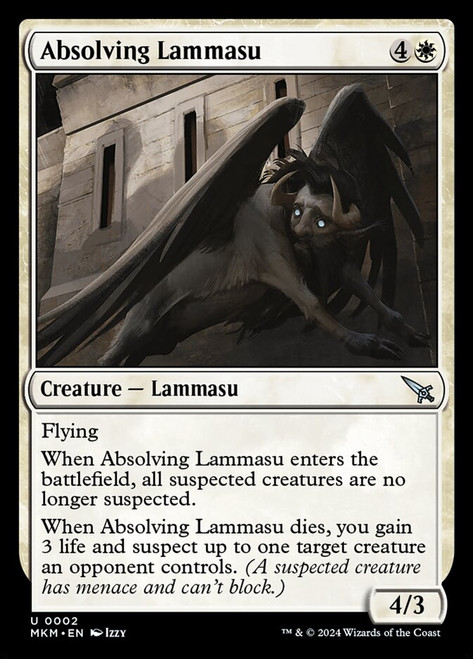Absolving Lammasu - Ravnica: Murders at Karlov Manor