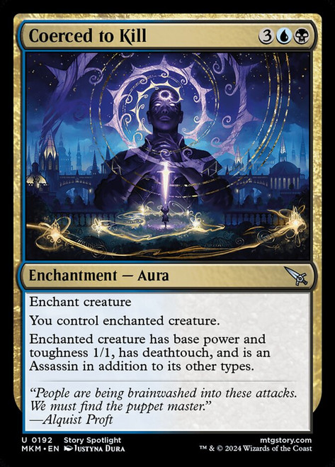 Coerced to Kill - Ravnica: Murders at Karlov Manor [F]