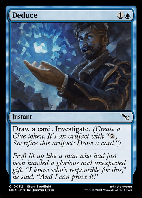Deduce - Ravnica: Murders at Karlov Manor Deduce - Ravnica: Murders at Karlov Manor