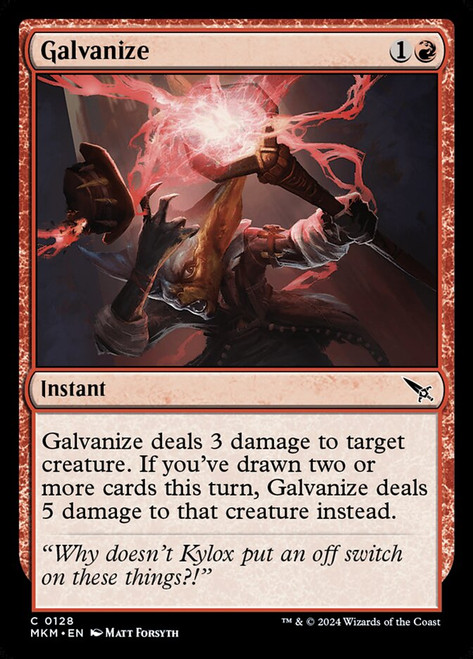 Galvanize - Ravnica: Murders at Karlov Manor