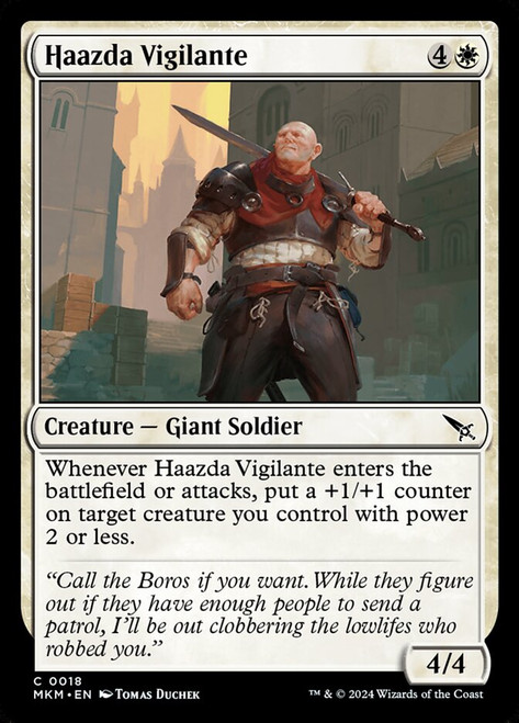 Haazda Vigilante - Ravnica: Murders at Karlov Manor Haazda Vigilante - Ravnica: Murders at Karlov Manor
