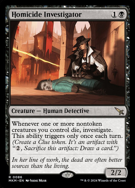 Homicide Investigator - Ravnica: Murders at Karlov Manor