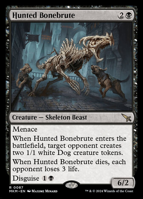 Hunted Bonebrute - Ravnica: Murders at Karlov Manor