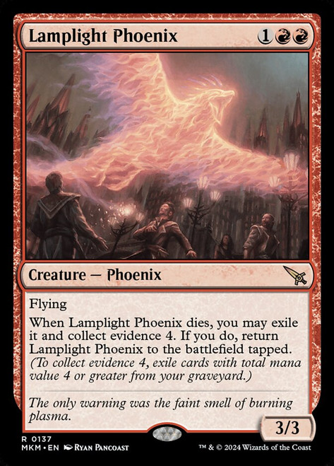 Lamplight Phoenix - Ravnica: Murders at Karlov Manor Lamplight Phoenix - Ravnica: Murders at Karlov Manor