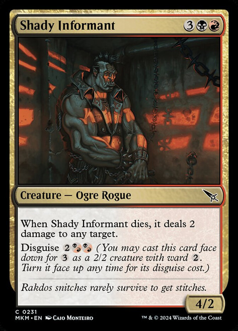 Shady Informant - Ravnica: Murders at Karlov Manor
