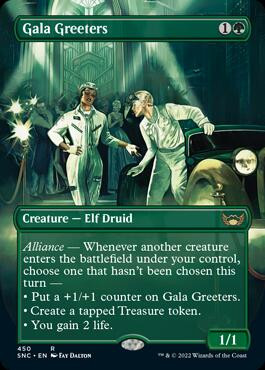 Gala Greeters Box Topper English Foil - Streets of New Capenna