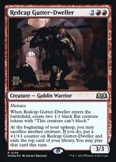 Redcap Gutter-Dweller - Wilds of Eldraine (Prerelease Foil)