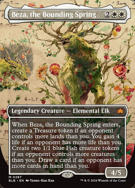 Beza, the Bounding Spring - Bloomburrow: Showcase
