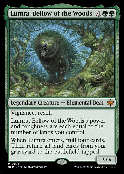 Lumra, Bellow of the Woods - Bloomburrow [F]