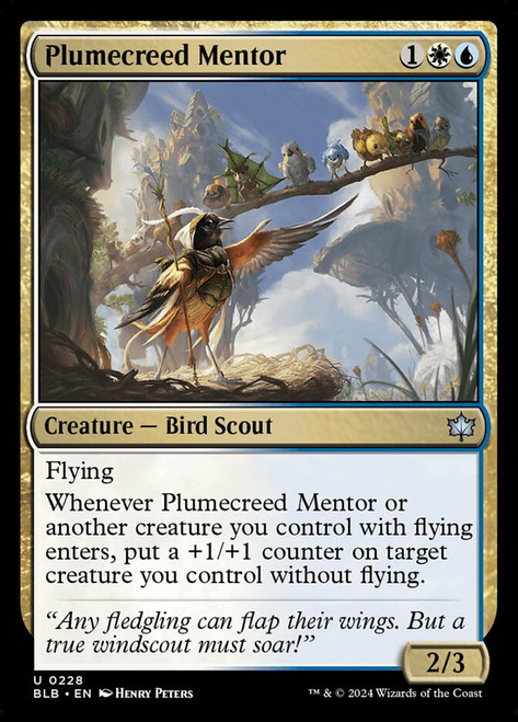 Plumecreed Mentor - Bloomburrow