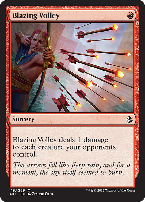 Blazing Volley - Amonkhet [F]