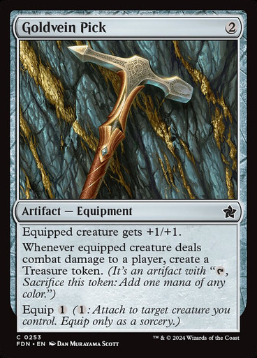 Image: Goldvein Pick - Foundations