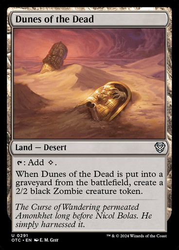 Image: Dunes of the Dead - Outlaws of Thunder Junction Commander