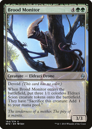 Image: Brood Monitor - Battle for Zendikar