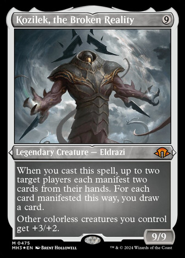 Image: Kozilek, the Broken Reality - Modern Horizons 3 Foil Etched