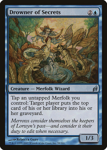 Image: Drowner of Secrets - Lorwyn