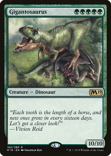 Image: Gigantosaurus - M19