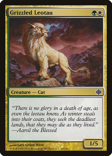 Image: Grizzled Leotau - Alara Reborn