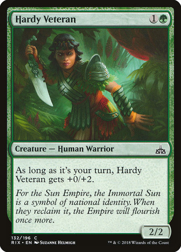 Image: Hardy Veteran - Rivals of Ixalan