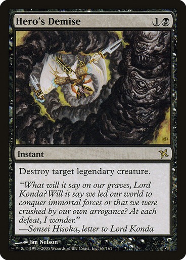 Image: Hero's Demise - Betrayers of Kamigawa