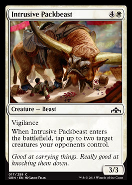 Image: Intrusive Packbeast - Guilds of Ravnica