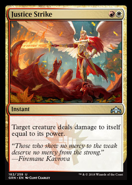 Image: Justice Strike - Guilds of Ravnica