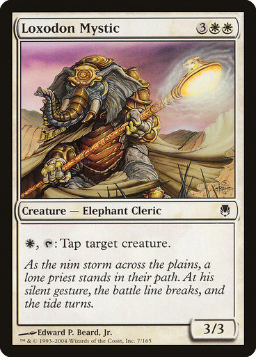 Image: Loxodon Mystic - Darksteel