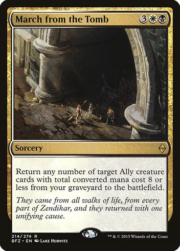 Image: March from the Tomb - Battle for Zendikar