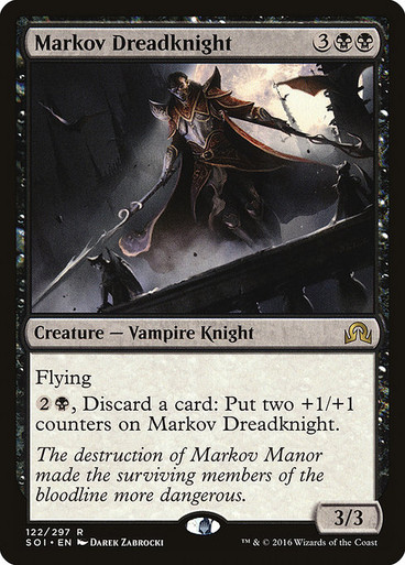 Image: Markov Dreadknight - Shadows over Innistrad