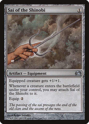 Magic: The Gathering - Sai Of The Shinobi (113) - Rara Da Planechase 2012