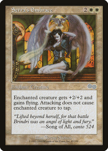 Image: Serra's Embrace - Urzas Saga