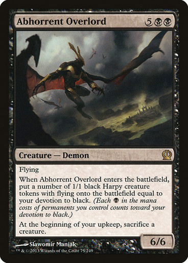 Image: Abhorrent Overlord - Theros [F]
