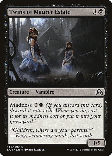 Image: Twins of Maurer Estate - Shadows over Innistrad