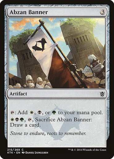 Image: Abzan Banner - Khans of Tarkir