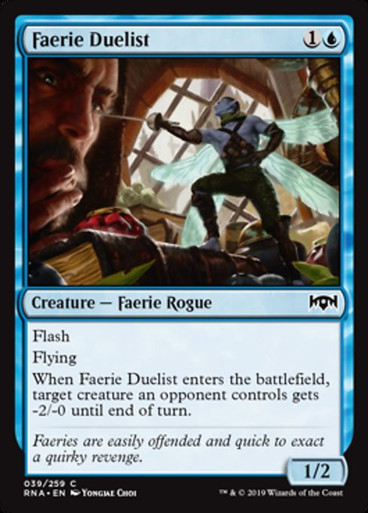 Image: Faerie Duelist - Ravnica Allegiance