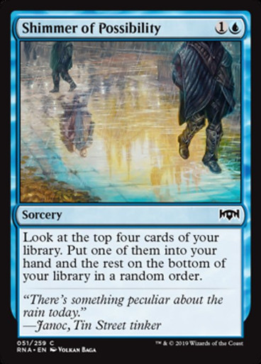 Image: Shimmer of Possibility - Ravnica Allegiance