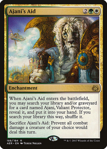 Image: Ajani's Aid - Aether Revolt