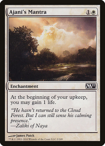 Image: Ajani's Mantra - M11