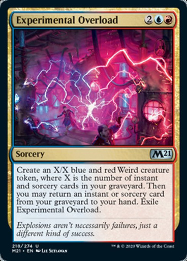 Experimental Overload - Core Set 2021 - Battle Wizards Online
