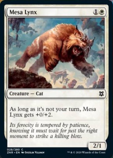 Image: Mesa Lynx - Zendikar Rising