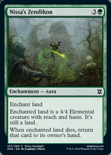 Image: Nissa's Zendikon - Zendikar Rising