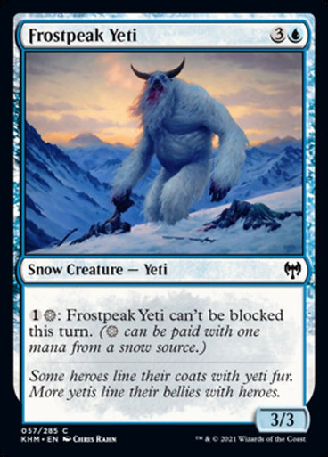 Image: Frostpeak Yeti - Kaldheim [F]