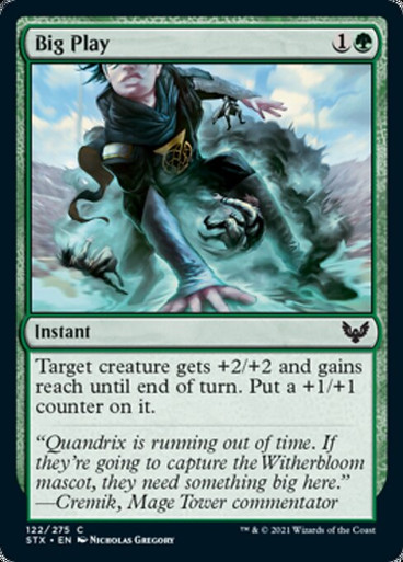 Image: Big Play - Strixhaven: School of Mages