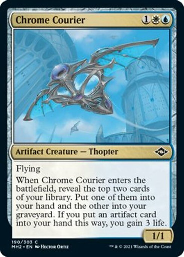 Image: Chrome Courier - Modern Horizons 2