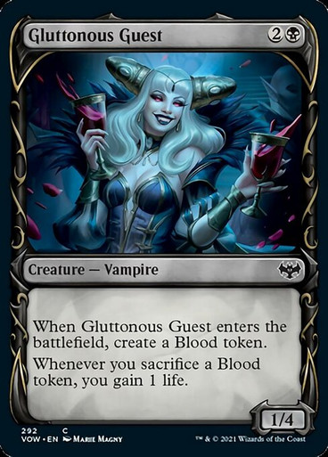 Image: Gluttonous Guest - Innistrad: Crimson Vow: Showcase
