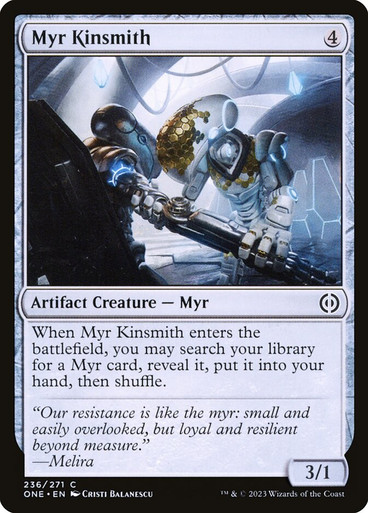 Image: Myr Kinsmith - Phyrexia: All Will Be One