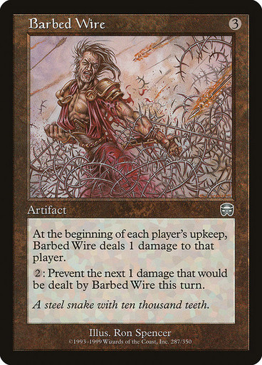 Image: Barbed Wire - Mercadian Masques
