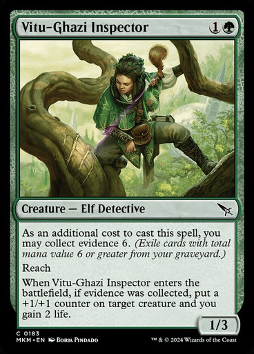 Image: Vitu-Ghazi Inspector - Ravnica: Murders at Karlov Manor