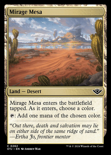 Image: Mirage Mesa - Outlaws of Thunder Junction [F]