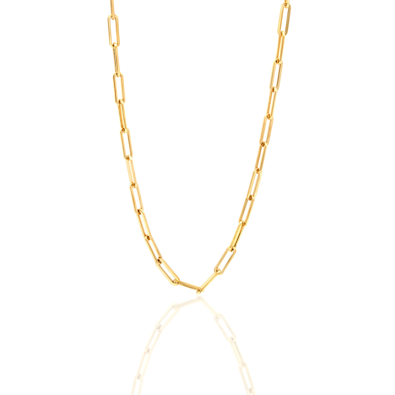 Long Link Chain Necklace 18